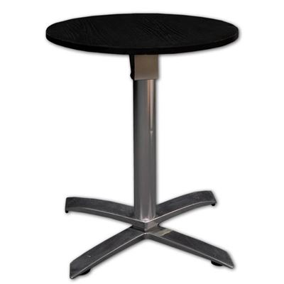 Bild på Meeting table, round black, 60 cm diam