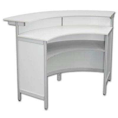 Picture of Informationdesk, premium bended white (UNIT)