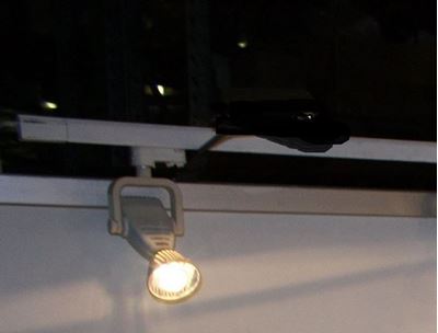 Picture of Spotlight (30W halogen) on rail